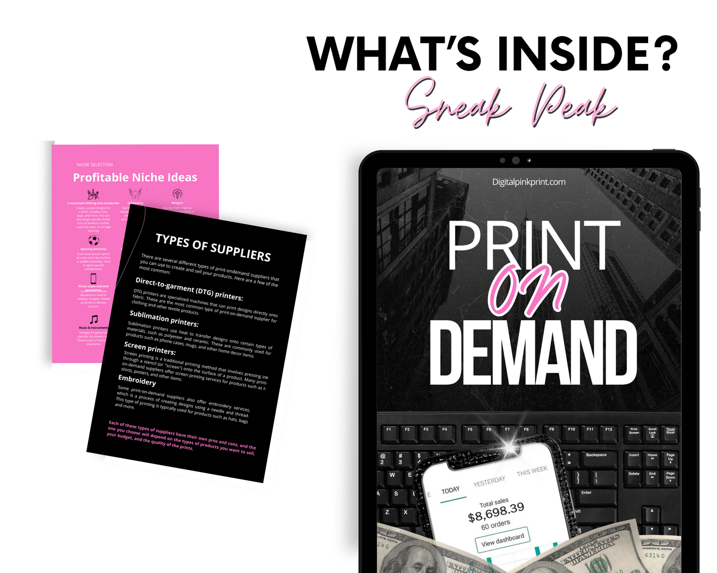 "Zero to Profit" The Ultimate Print on Demand Bundle