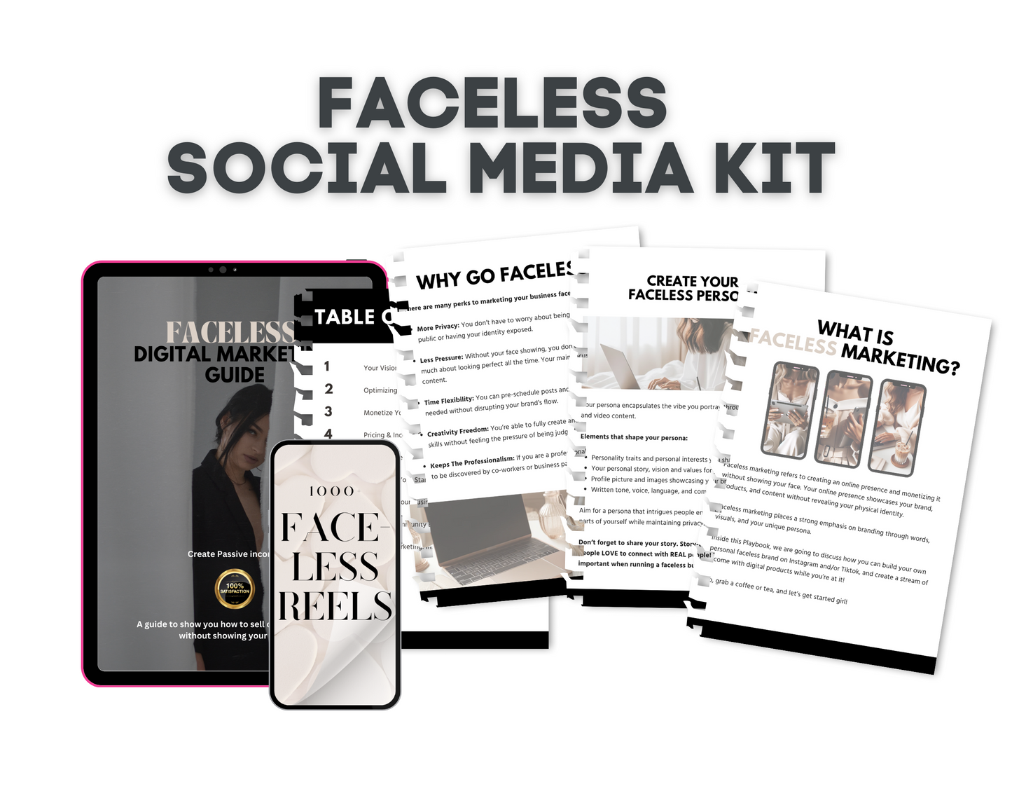 Faceless Social Media kit