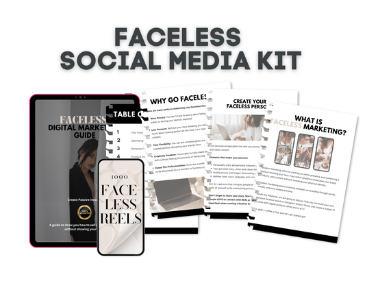 Faceless Social Media kit